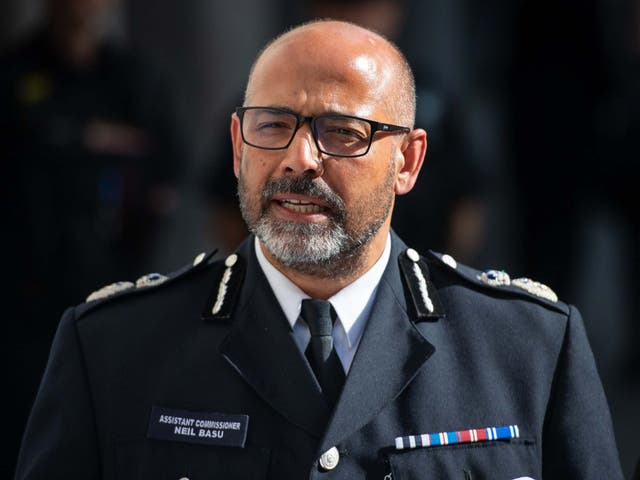Metropolitan Police assistant commissioner Neil Basu warned the media not to published leaked government documents