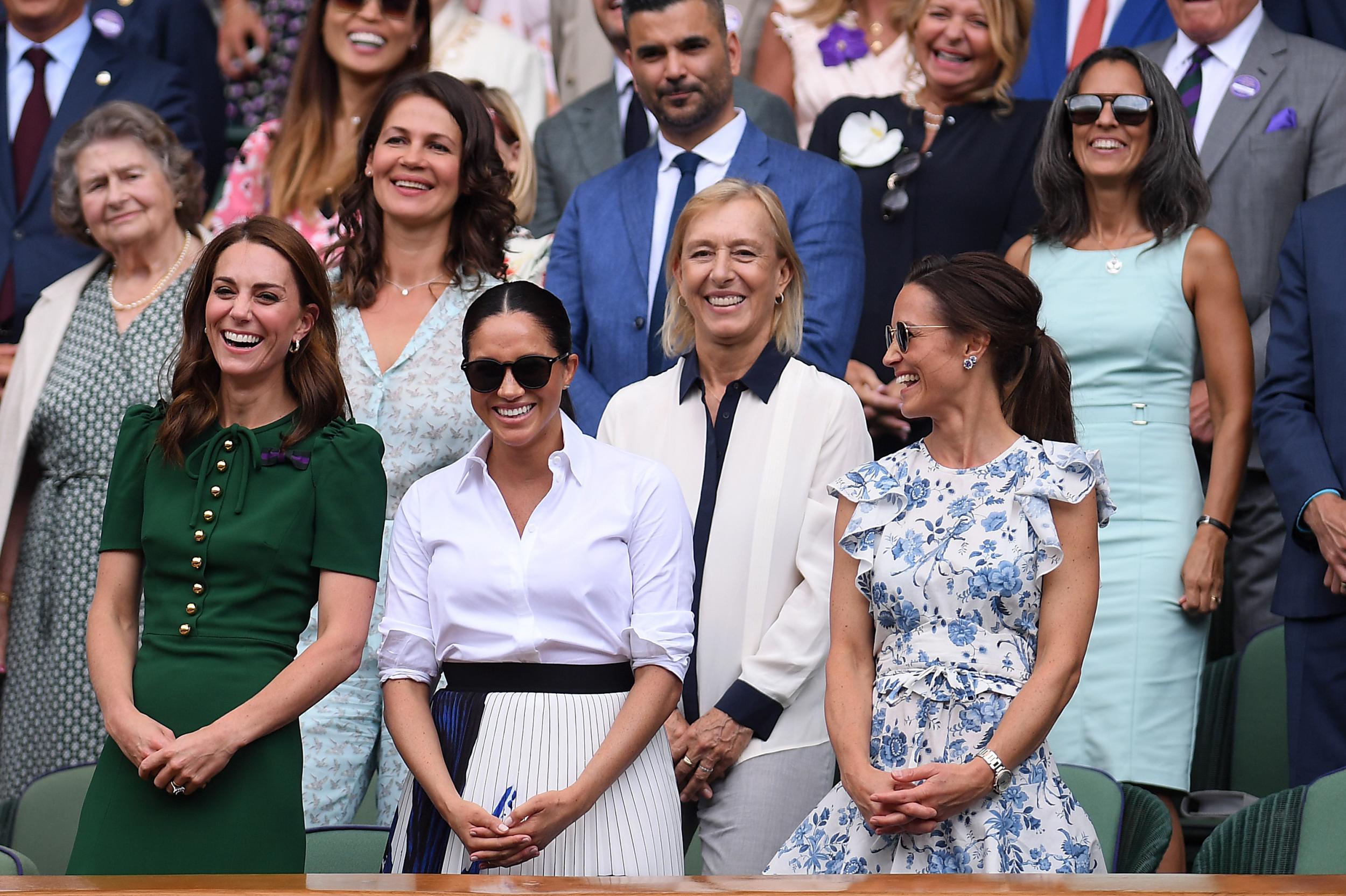 Kate Middleton and Meghan Markle Make Their First Solo Outing at the  Wimbledon's Women's Final—In Two Very Different Looks