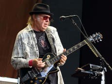 Neil Young taunts Donald Trump by suggesting a song for his next rally