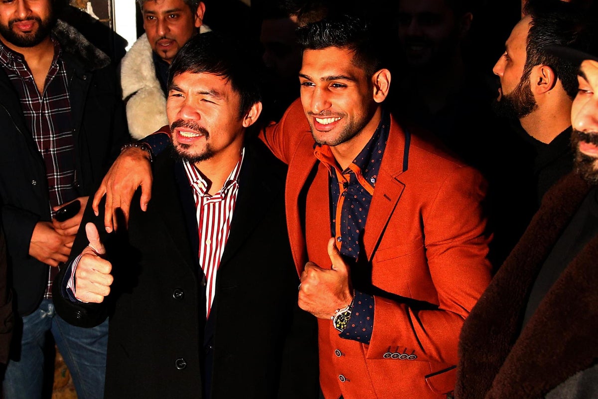 Amir Khan calls out Manny Pacquiao for &lsquo;one final dance&rsquo; amid Floyd Mayweather rematch rumours