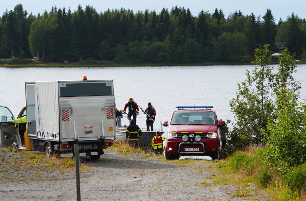 Nine people died when a small aircraft being used for tourism crashed in northwest Sweden, the regional authority said