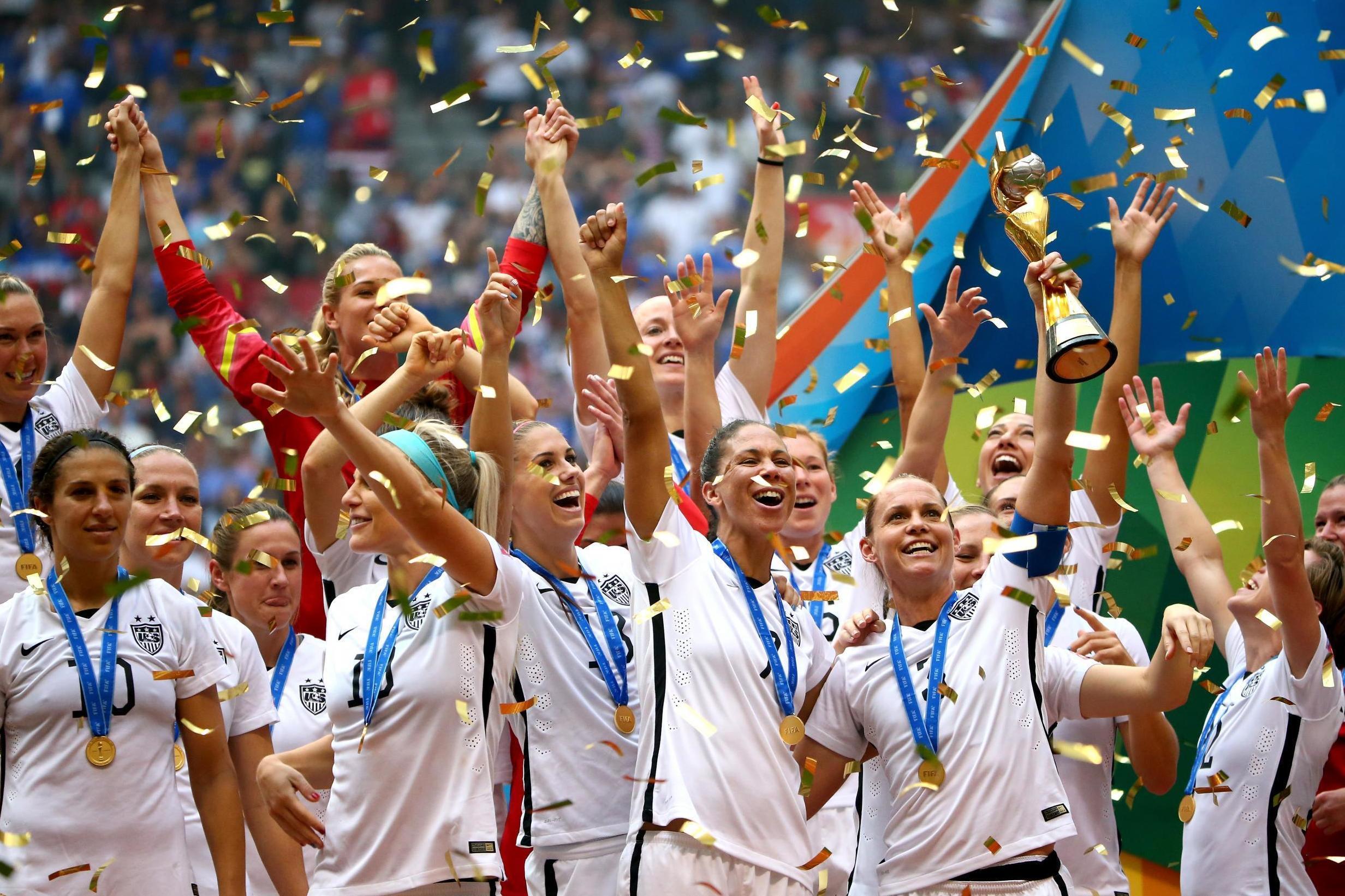 Secret deodorant pledges thousands to support US Women's soccer team in fighting pay gap (Getty)