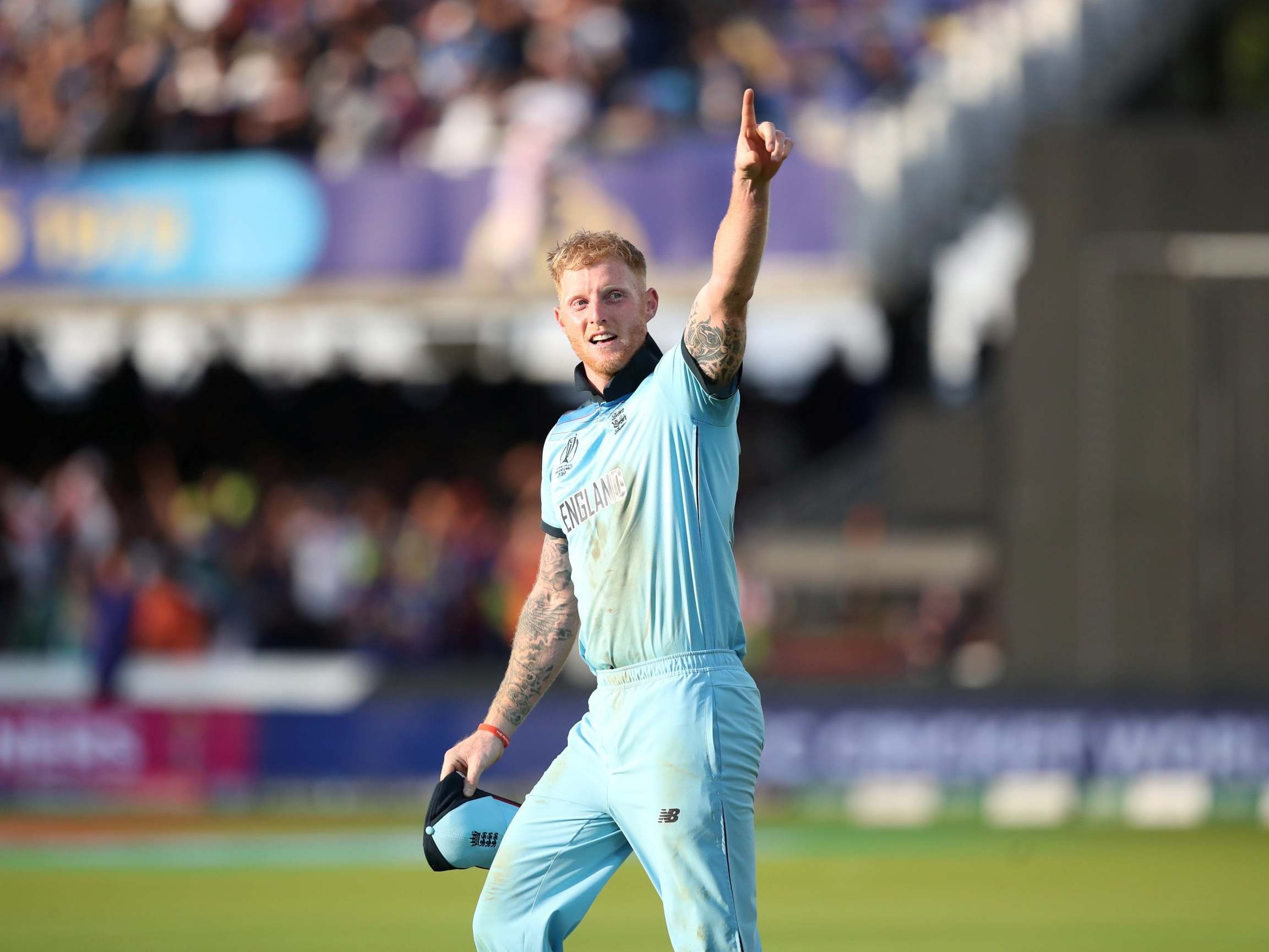 Ben Stokes celebrate