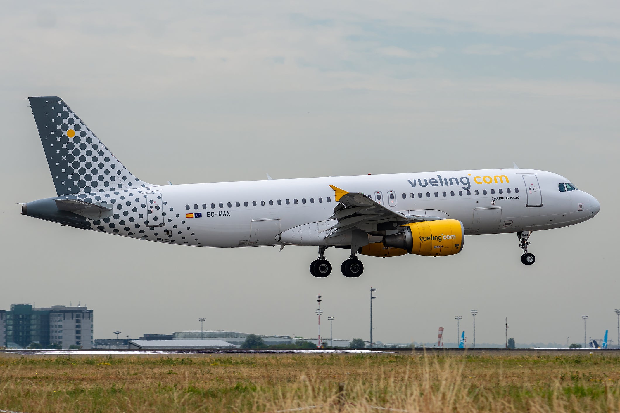 Vueling has been ranked the least punctual airline flying out of the UK