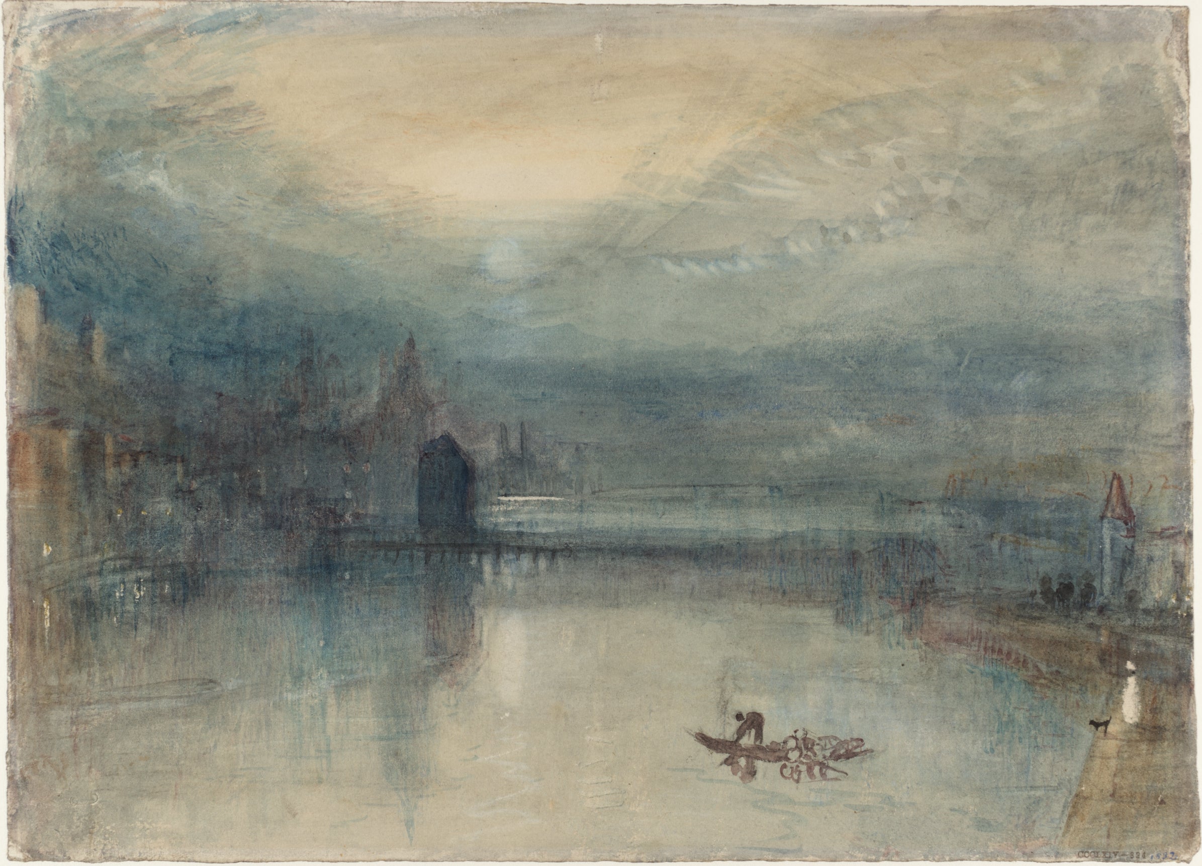 Turner loved to paint Lake Lucerne and its surrounding peaks (Tate, London)