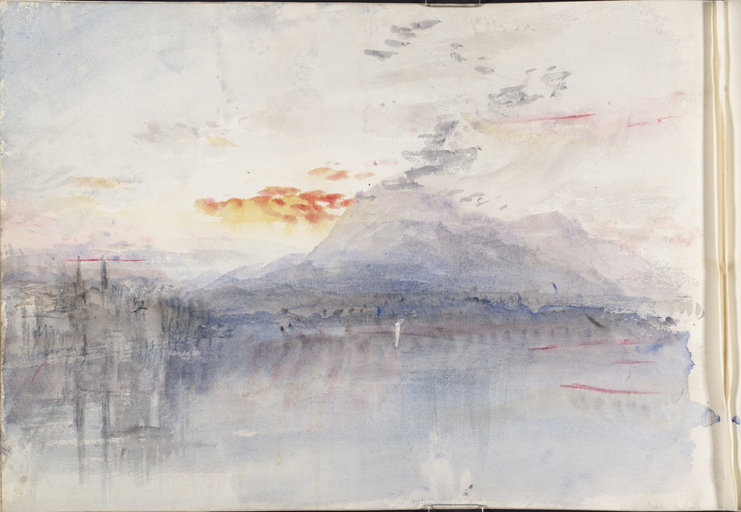 Turner’s ‘The Rigi’, painted in 1844 (Tate, London)