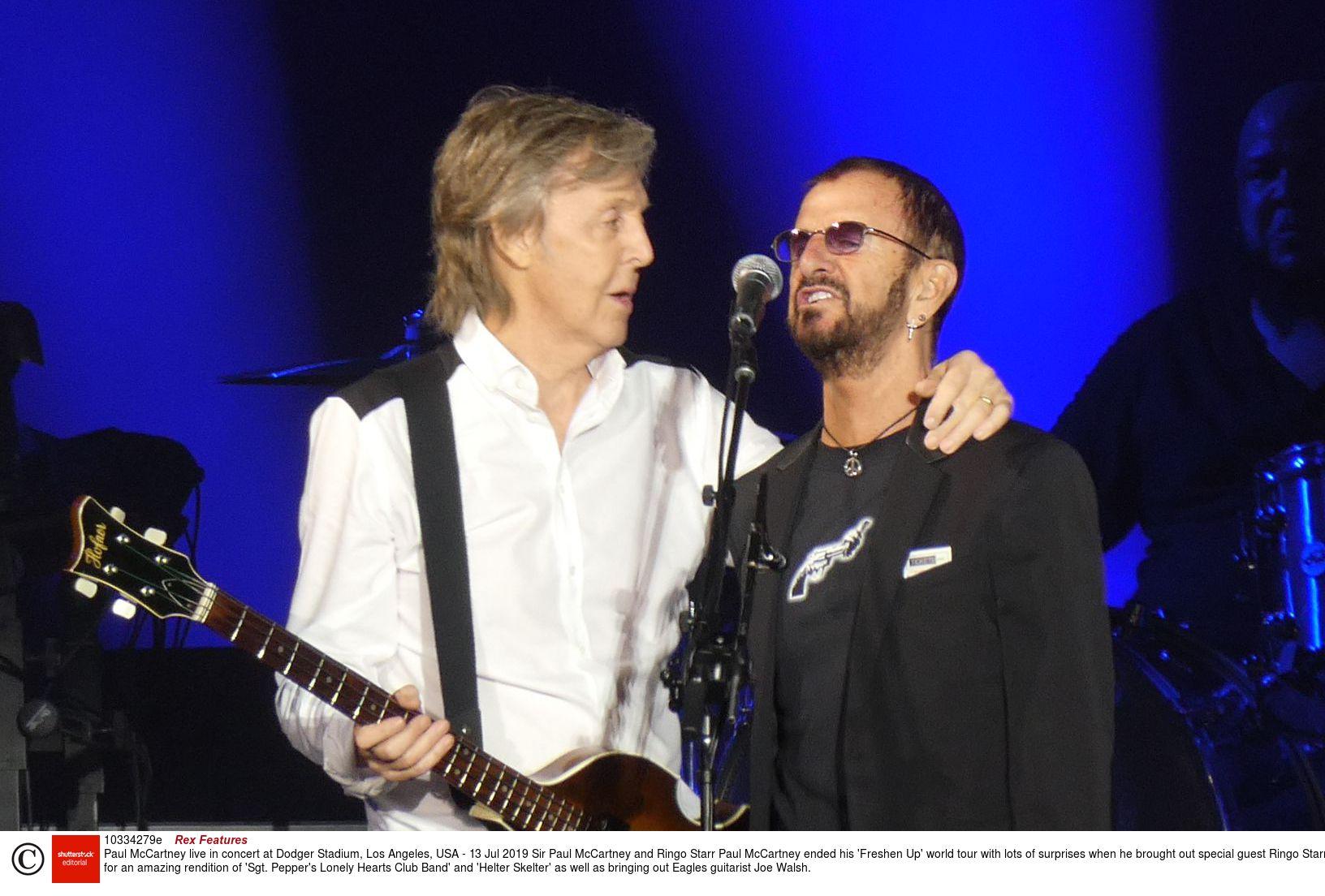 Beatles Reunion: Paul McCartney And Ringo Starr Perform Together In LA ...