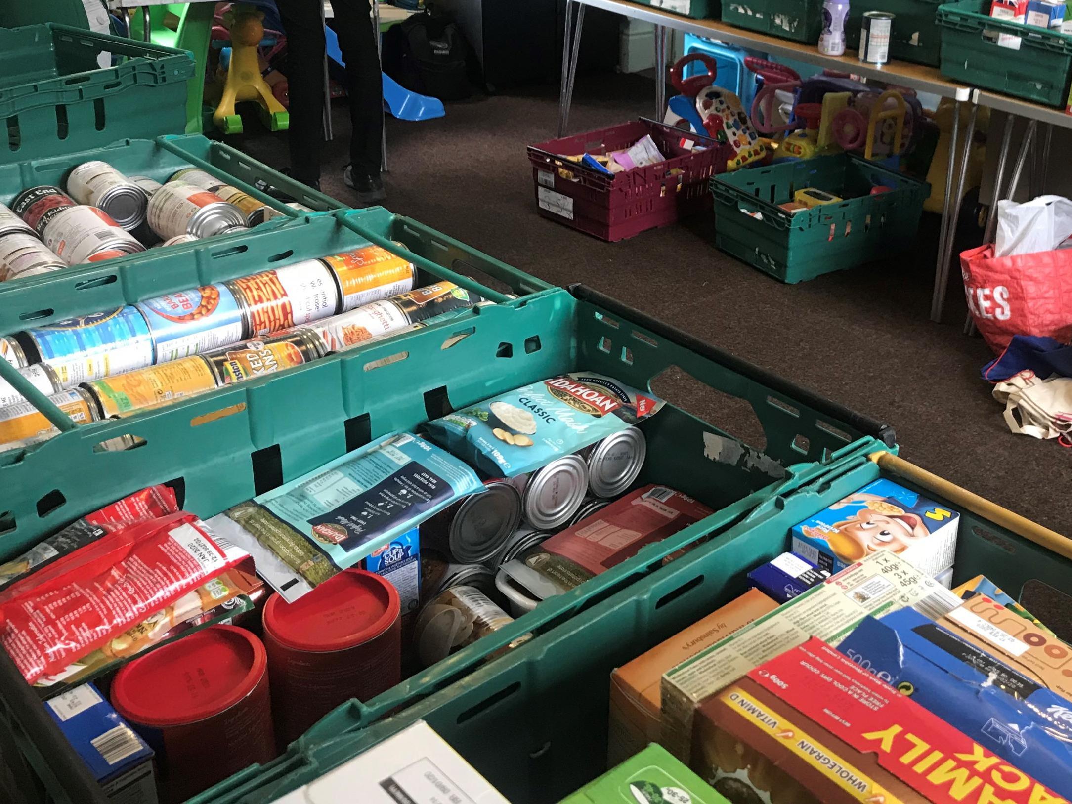 Figures published by the UK’s largest food bank provider show 87,496 food parcels went to children during the summer holidays last year