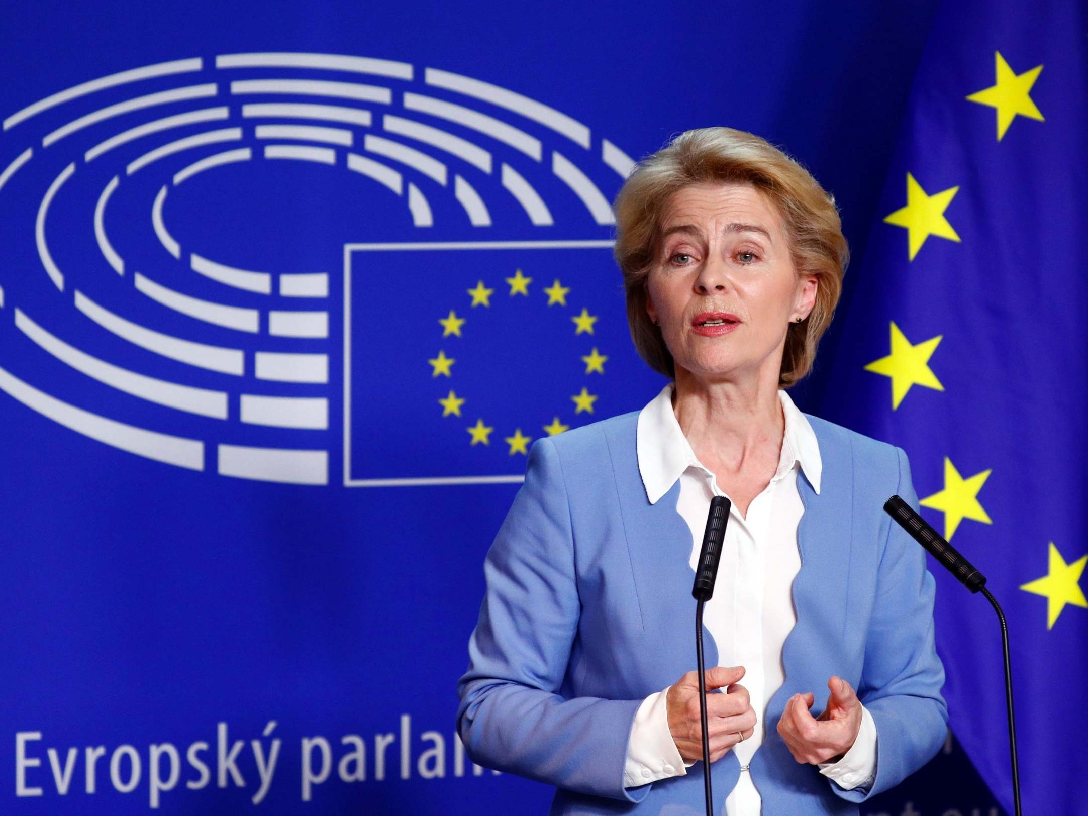 Ursula von der Leyen said she would consider extending the Brexit deadline