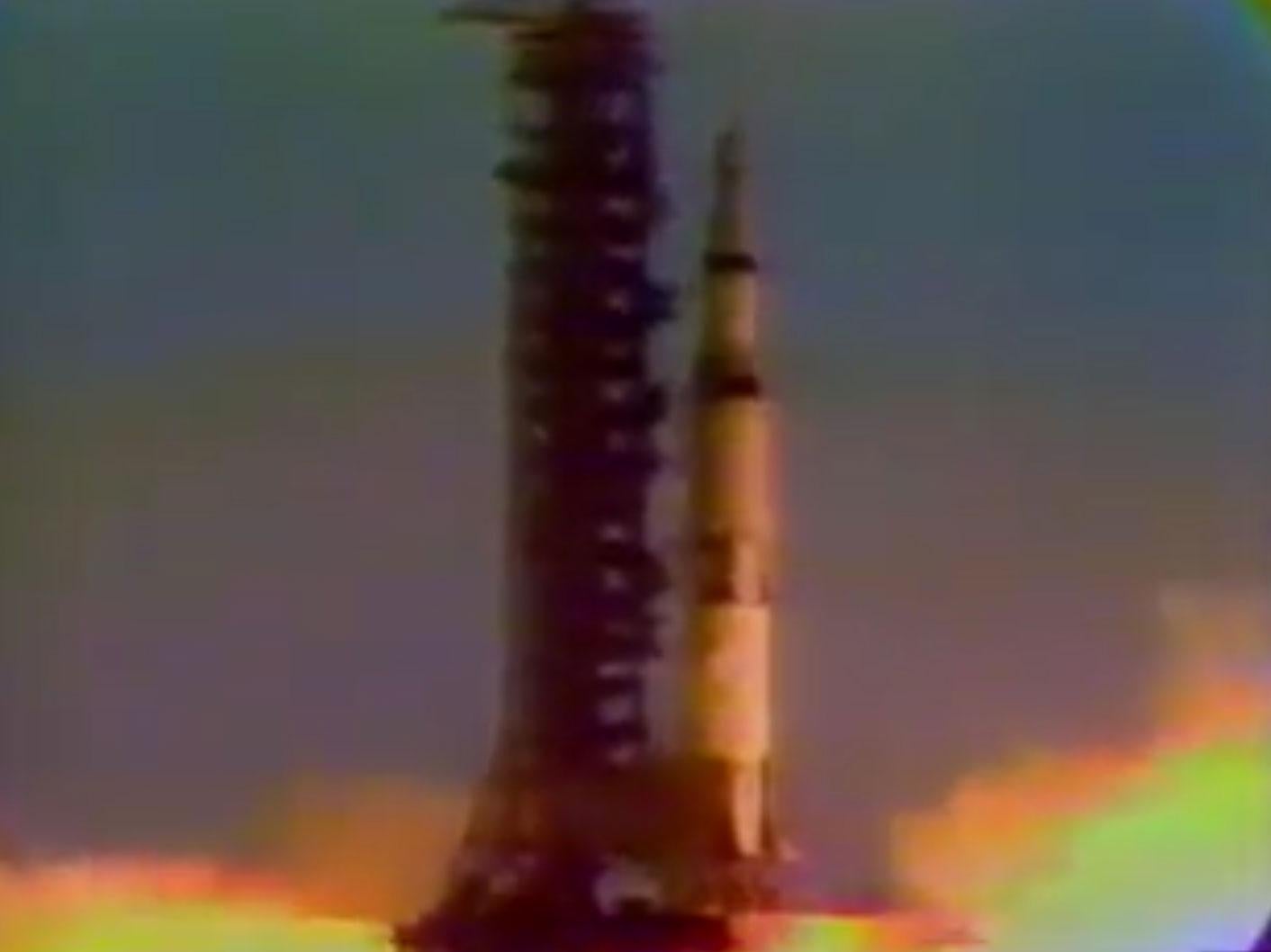 Moon Landing Anniversary Apollo 11 Launch Video Shows Immense Power Of Saturn V Rocket The