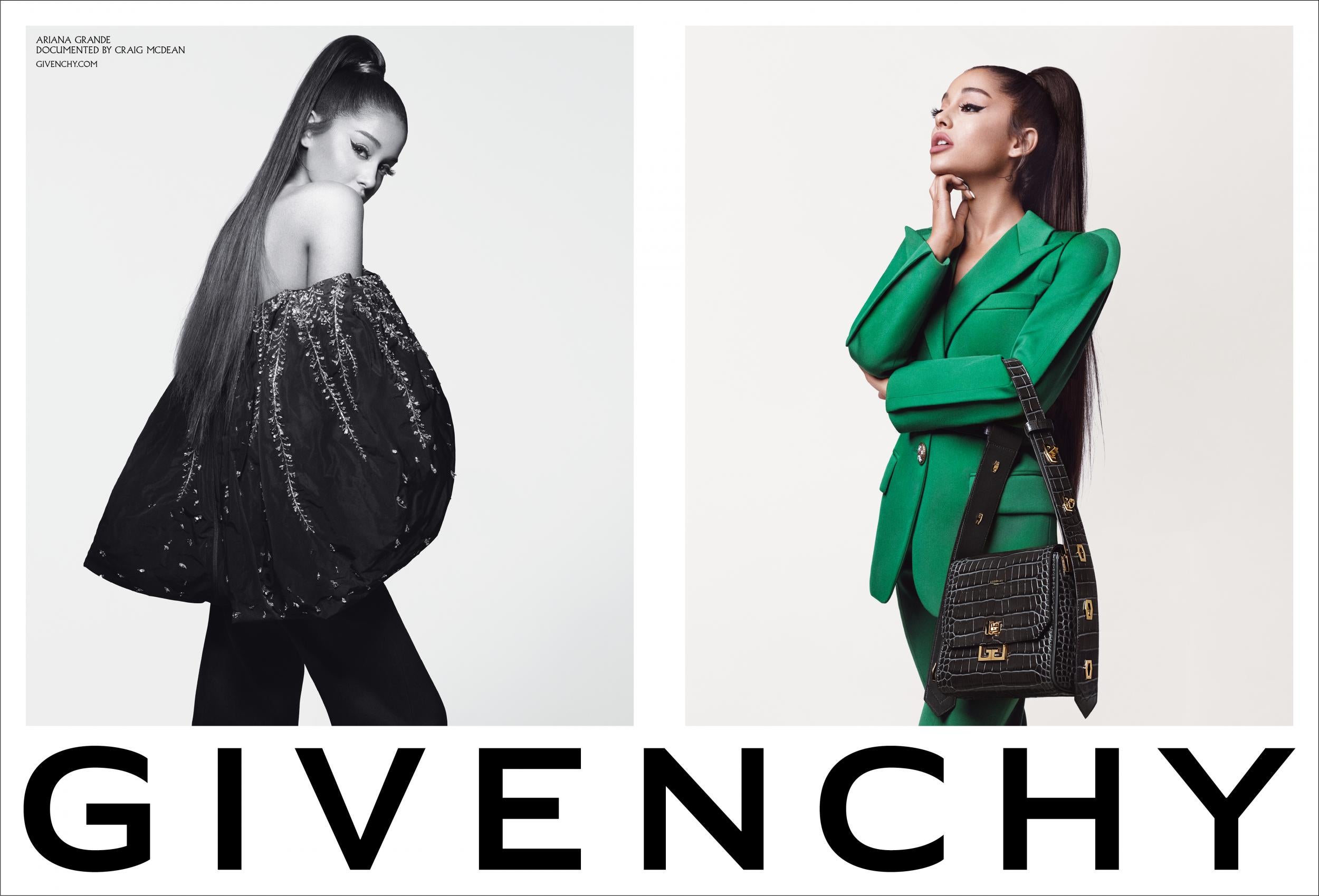 Givenchy's autumn/winter 2019 campaign featuring Ariana Grande