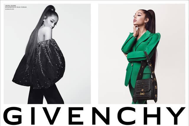 Givenchy's autumn/winter 2019 campaign featuring Ariana Grande