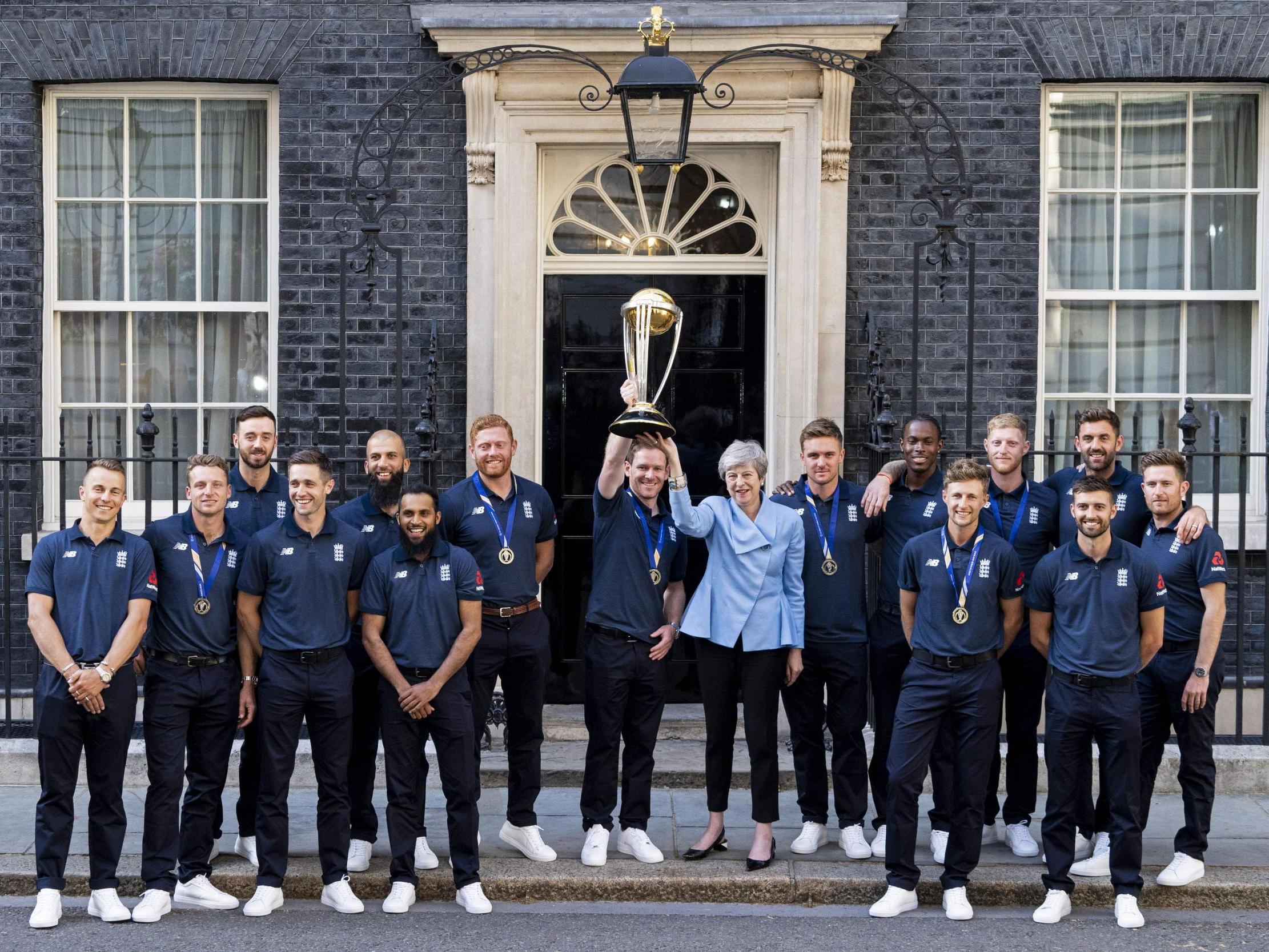 The outgoing Prime Minister is a big cricket fan