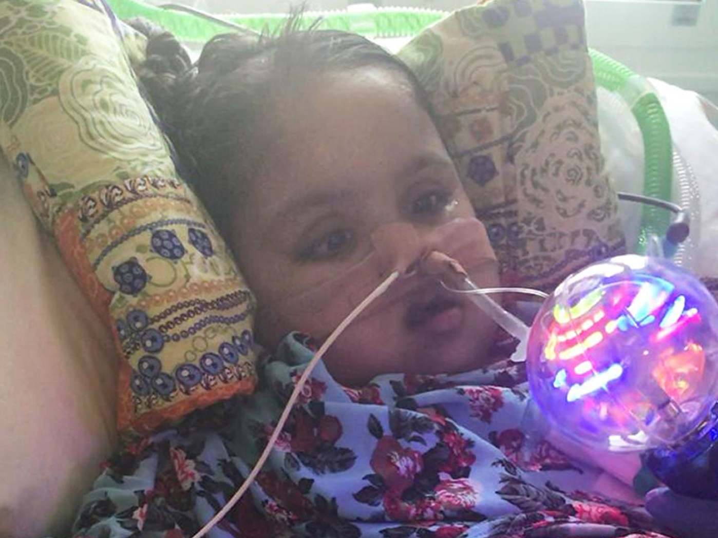 Five-year-old Tafida is on life support at the Royal London Hospital