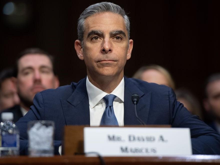 David Marcus, head of Calibra at Facebook, testifies about Facebook's proposed digital currency called Libra, during a Senate Banking, House and Urban Affairs Committee hearing in Washington, DC, 16 July, 2019