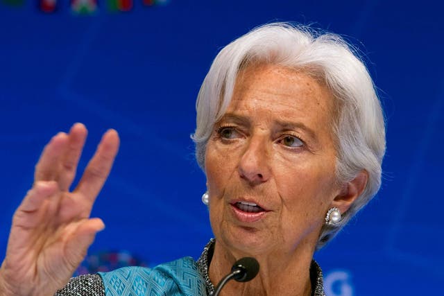 Christine Lagarde's resignation will be effective on 12 September