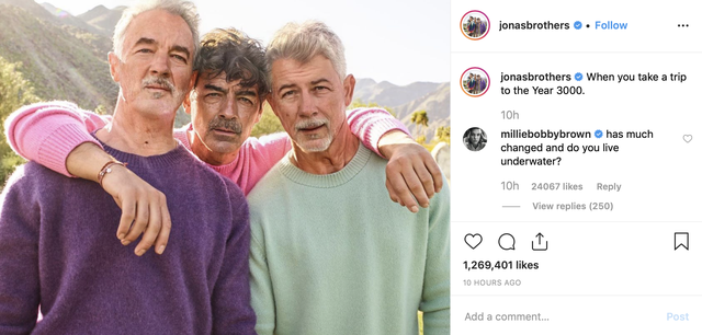 Faceapp Challenge Drake And Jonas Brothers Take Part In Old Age App Craze The Independent The Independent