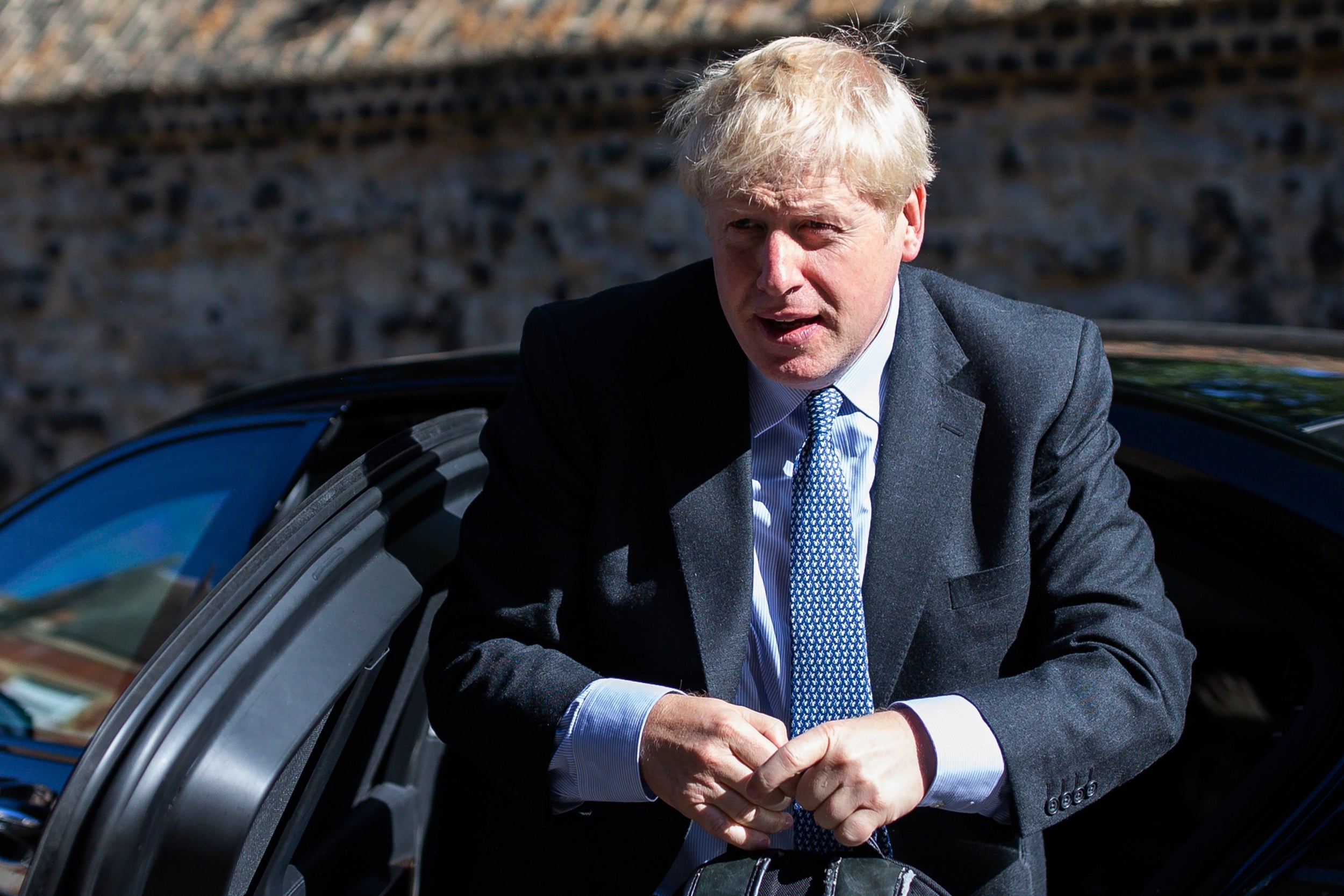 Tory leadership candidates Boris Johnson (pictured) and Jeremy Hunt were warned that no-deal Brexit threatens UK science