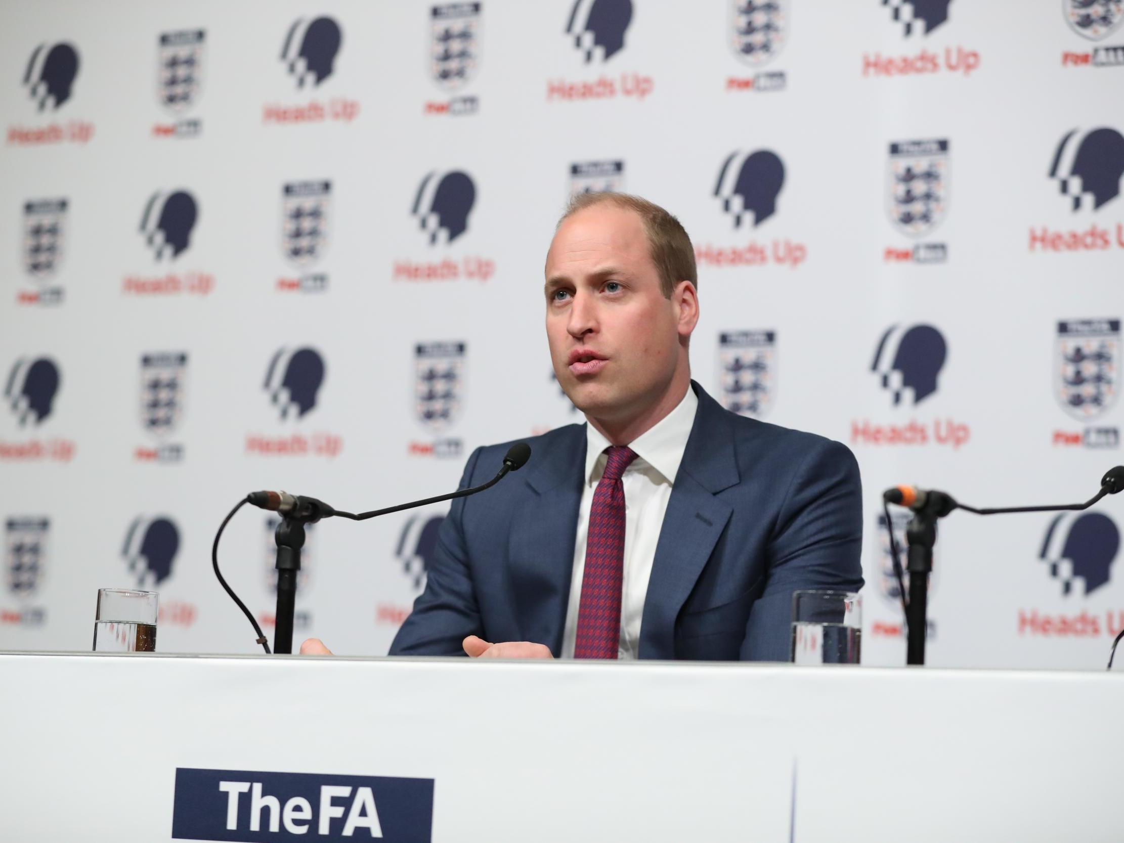 Sport’s governing bodies are now doing more to improve wellbeing. Earlier this year, Prince William launched a new mental health campaign alongside the FA called ‘Heads Up’