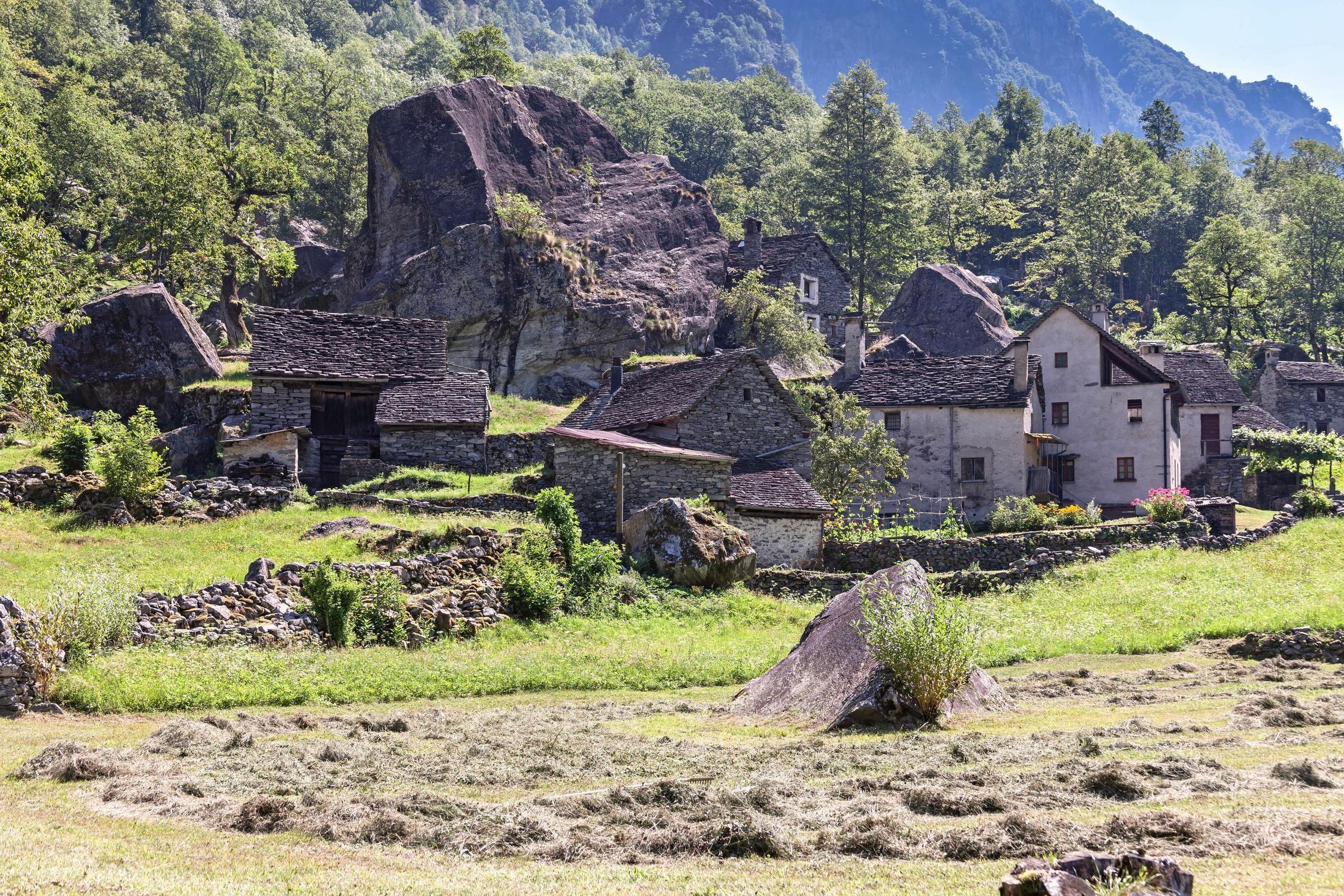 A Swiss village is looking to sell homes for 92p (Stock)