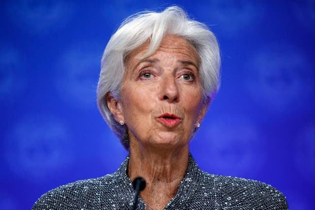 Lagarde is firmly at the centre of a thoroughly shady clique of male politicians