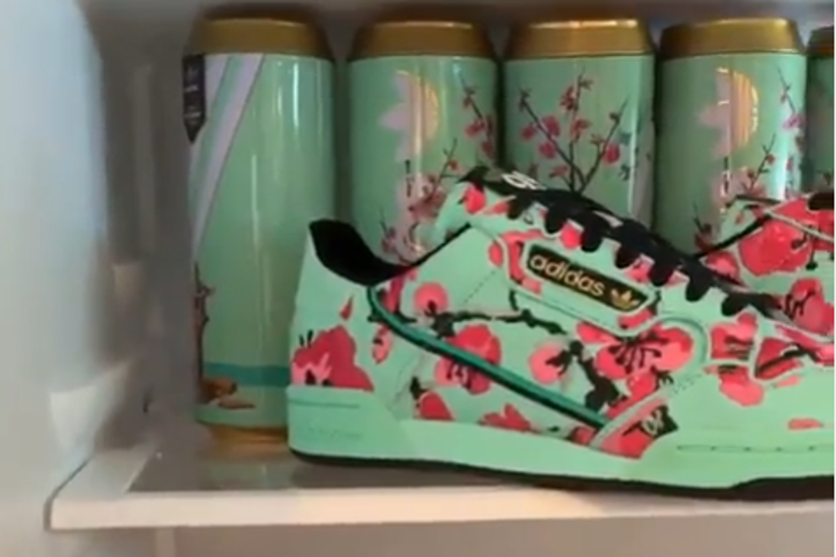 adidas gazelle silver green womens Adidas Continental 80 Vulc AriZona Iced Tea Flower (W)