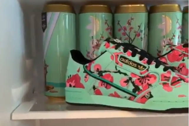Adidas is collaborating with AriZona iced tea on sneakers (Arizona)