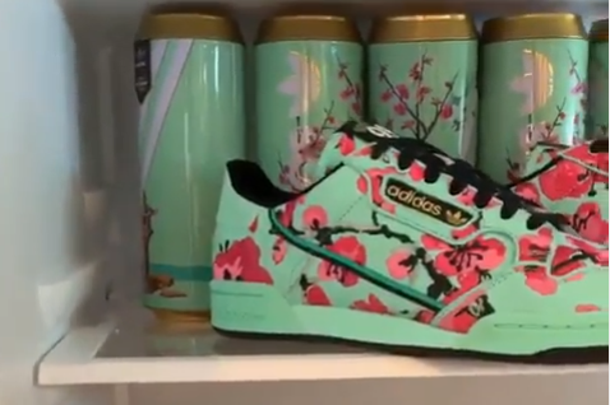 grano visto ropa prototipo Adidas and AriZona iced tea launch 99 cents sneaker collaboration | The  Independent | The Independent