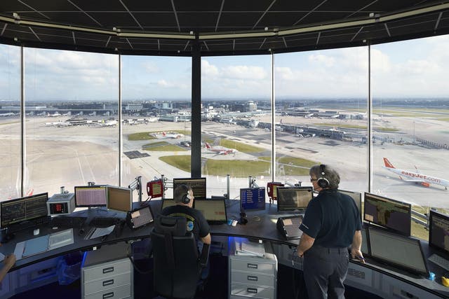 In control: Manchester airport is preparing for its busiest-ever summer