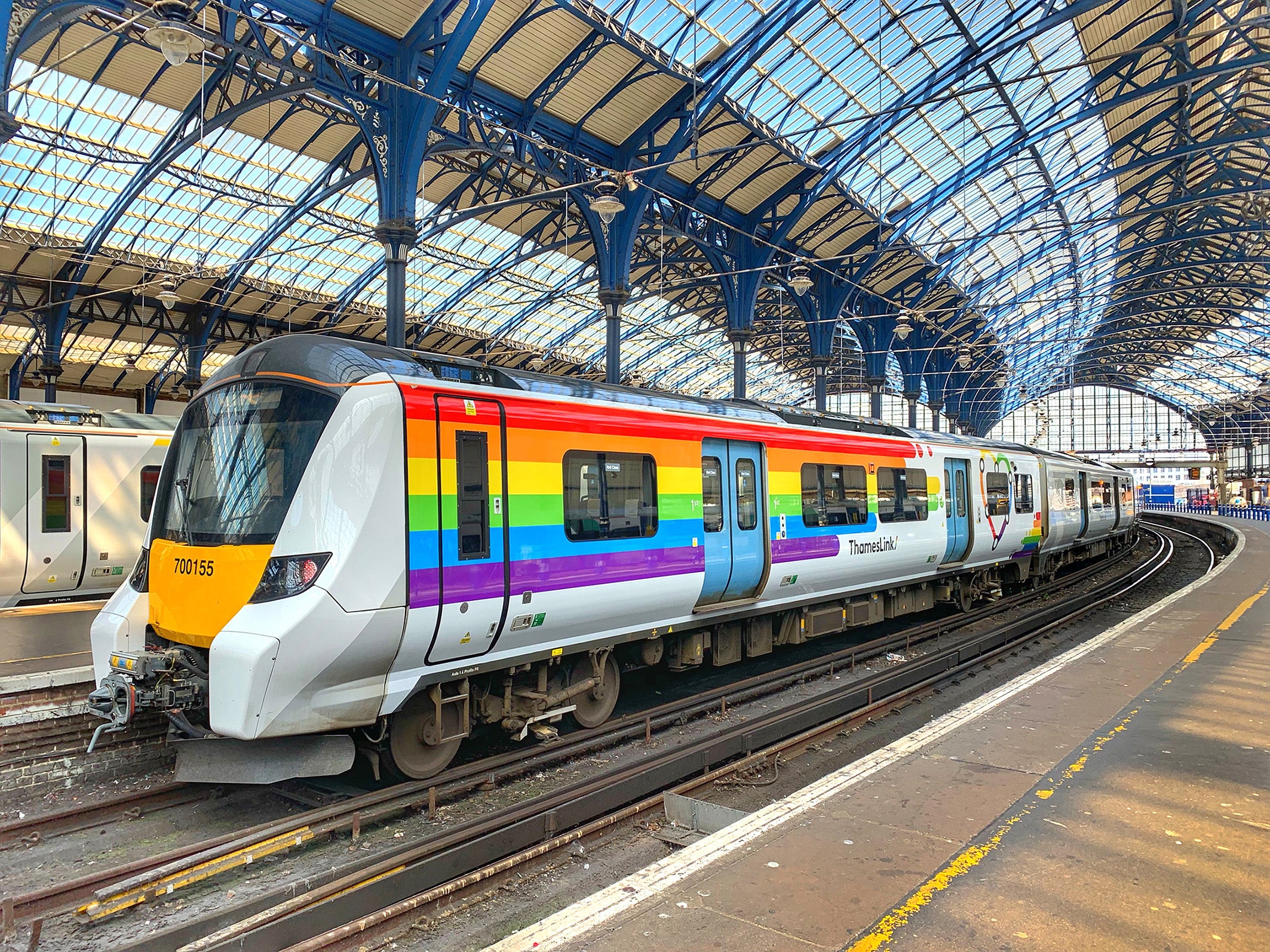 The GTR Pride train has been unveiled