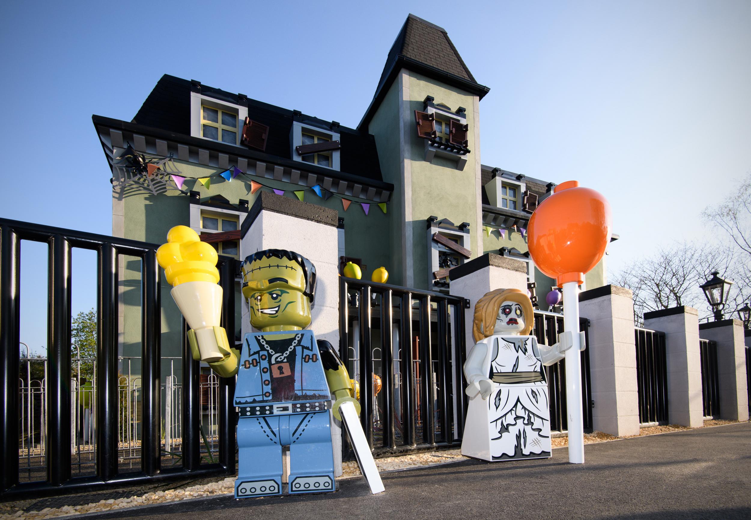Legoland has a new Haunted House Monster Party ride