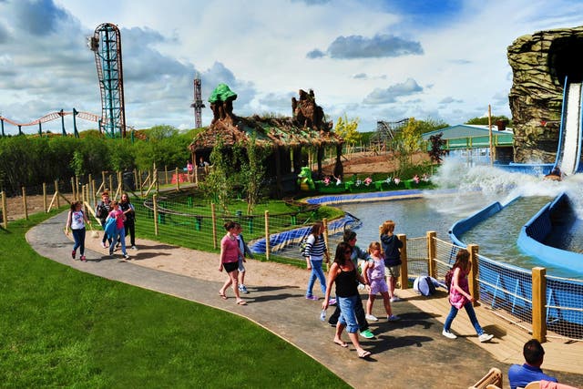 <p>Oakwood is the biggest theme park in Wales</p>