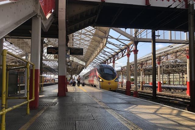 Crewe cut: Virgin Trains between London and Glasgow will be diverted because of work on the line in Cheshire