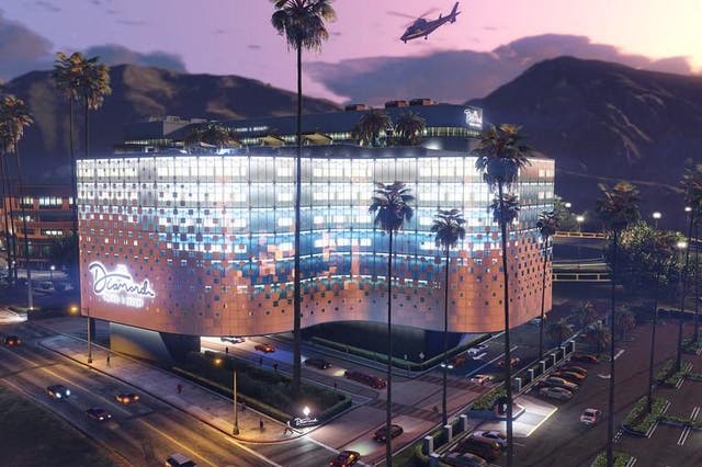 The new casino and resort features a rooftop penthouse with stunning views over Los Santos