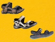 10 best men's walking sandals that will support you through every hike