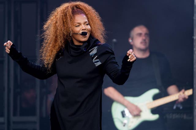 Janet Jackson performs on day four of the Glastonbury Festival on 29 June, 2019 in Glastonbury, England.