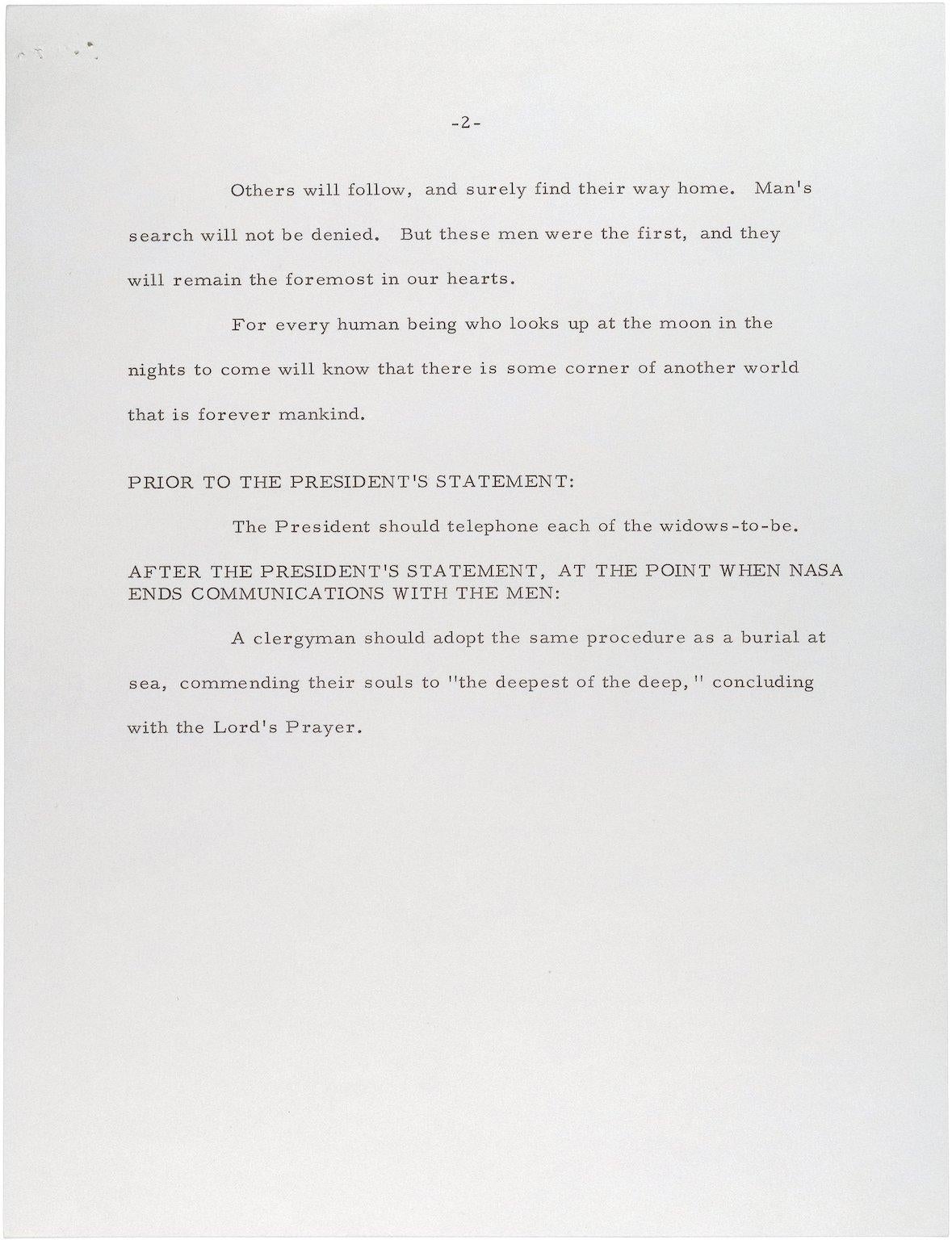50th anniversary of Moon landing: The secret speech we would have heard if Apollo  11 mission went wrong | The Independent | The Independent