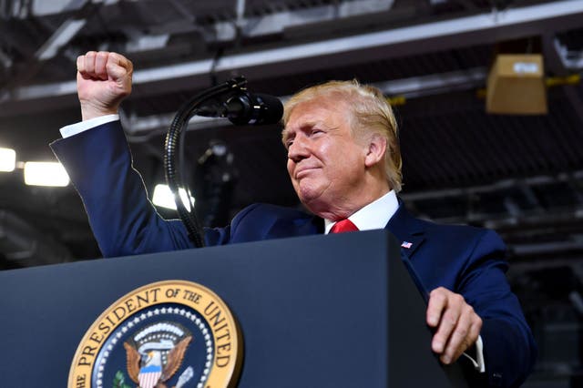Donald Trump supporters chant 'send her back' after president attacks Ilhan Omar