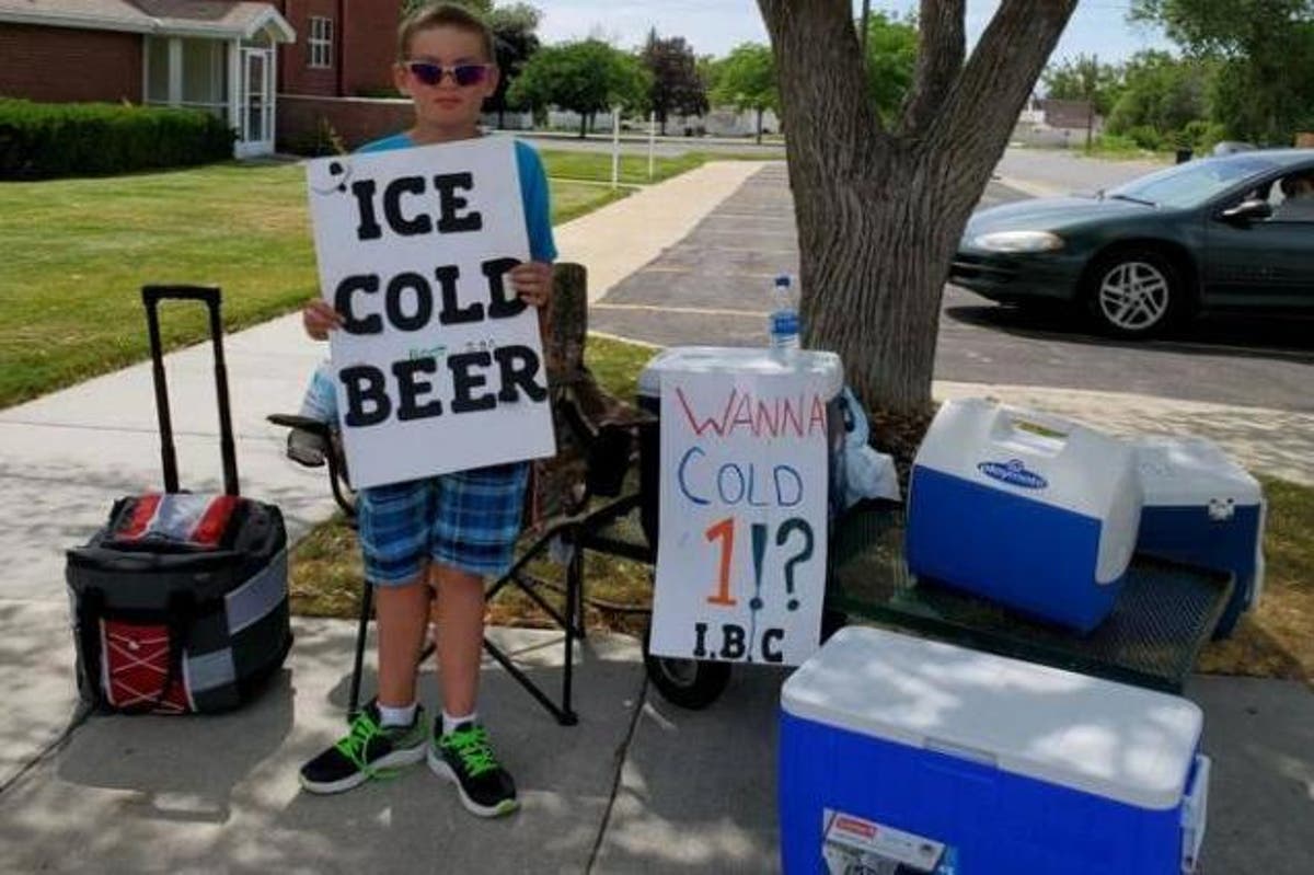 Police called over boy selling 'ice cold beer' find it was just a ...