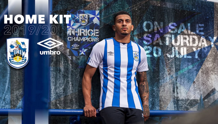 Huddersfield will not have a sponsor on their home kit next season (htafc )