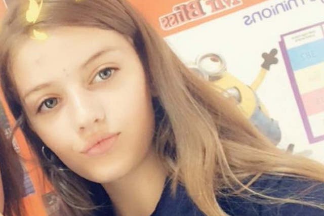 Lucy McHugh, 13, was stabbed to death by Stephen Nicholas after threatening to tell people he had abused her