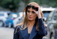 Hope Hicks returning to White House as counsellor to Trump