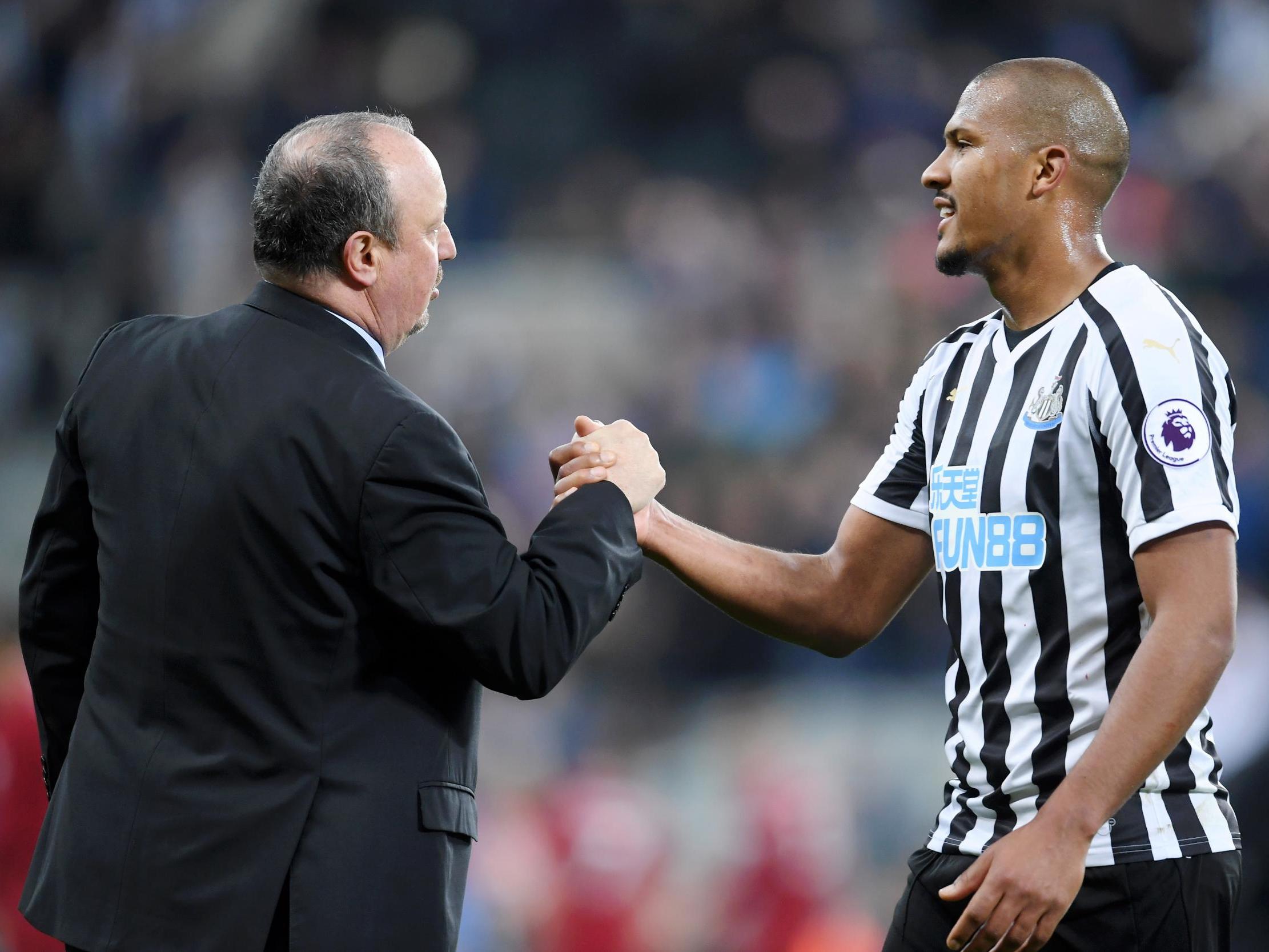 Salomon Rondon had a good relationship with Rafa Benitez at Newcastle