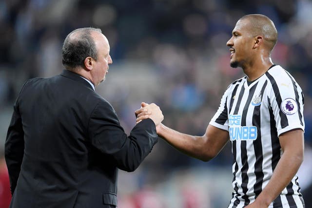 Salomon Rondon had a good relationship with Rafa Benitez at Newcastle