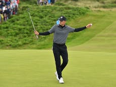 Spieth emerges from the doldrums at The Open as Holmes snails in front