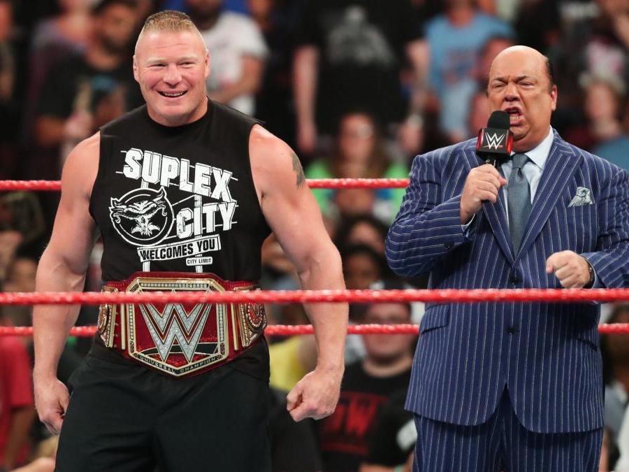 Brock Lesnar is the Universal Champion in Raw