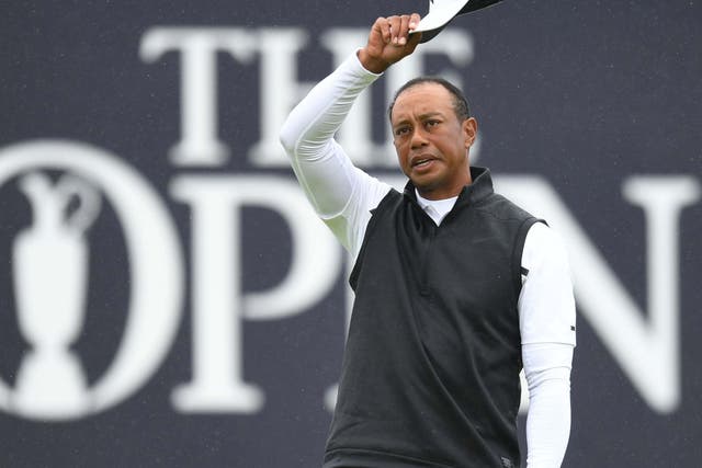 Tiger Woods missed the cut at The Open