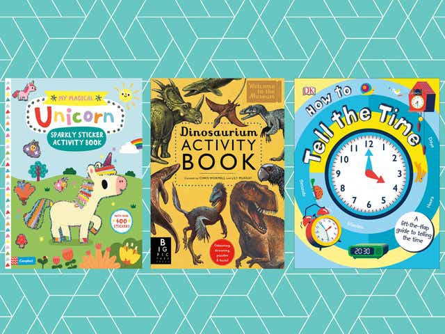 It's important for kids to have off-screen entertainment and these books will keep them occupied for hours