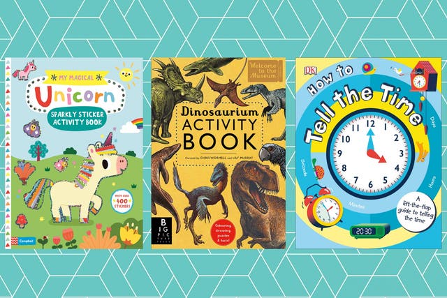 It's important for kids to have off-screen entertainment and these books will keep them occupied for hours
