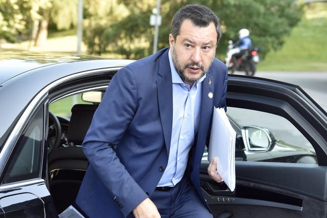 Matteo Salvini's far-right government in disarray as League party clashes with 5-Star coalition partners